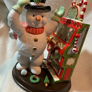 LENOX Festive Snowman Holiday Decor